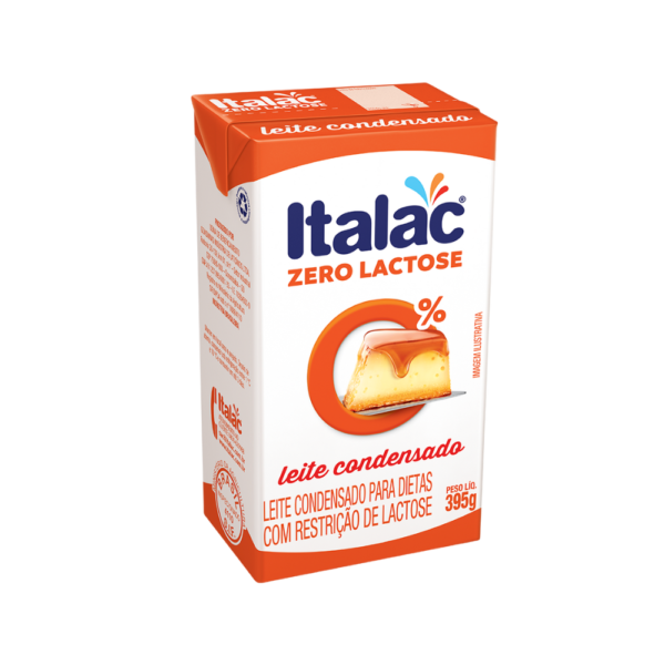 LEITE CONDENSADO ZERO LACTOSE ITALAC 395G