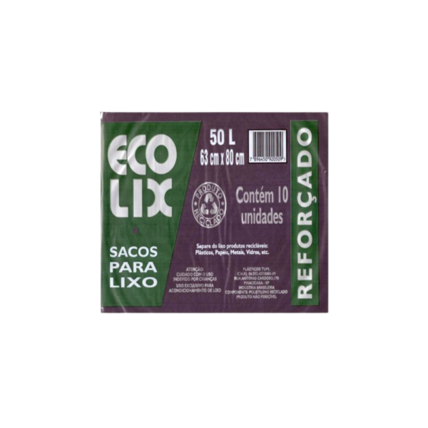 SACO LIXO ECOLIX 50L