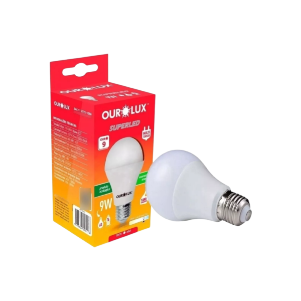 LAMPADA LED OUROLUX 9W