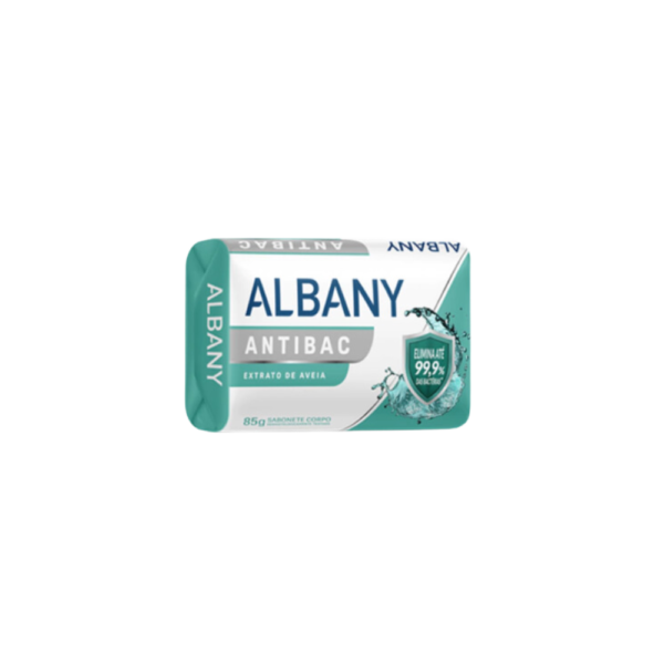 SABONETE ALBANY ANTIBAC EXTRATO DE AVEIA 85G