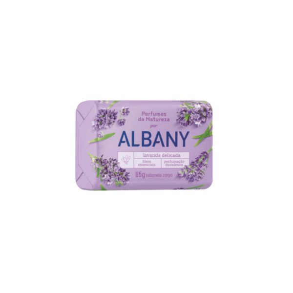 SABONETE ALBANY LAVANDA DELICADA 85G