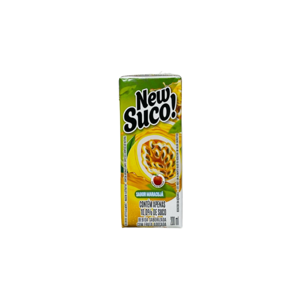 NEW SUCO! SABOR MARACUJÁ 200ML