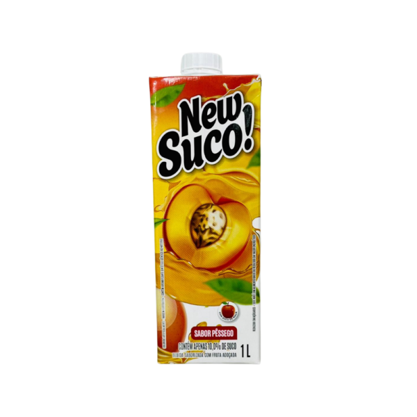 NEW SUCO! SABOR PESSEGO 1L