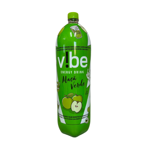 ENERGÉTICO VIBE ENERGY DRINK MAÇÃ VERDE 2L