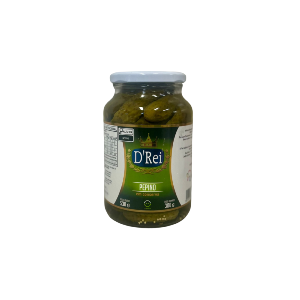 PEPINO EM CONSERVA D'REI 530G