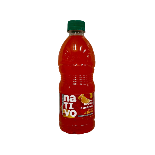 SUCO NATIVO LARANJA E ACEROLA 450ML